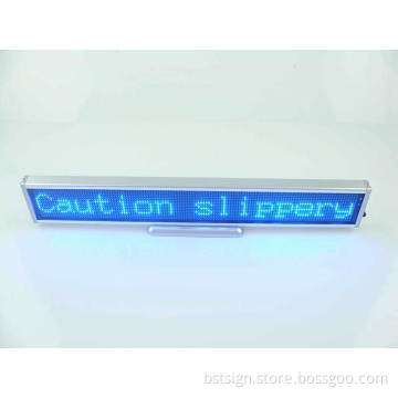 Blue Colour LED Desktop Display (BST-B16128AB)
